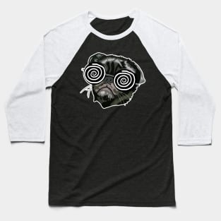 Hypnotizing Pug Baseball T-Shirt